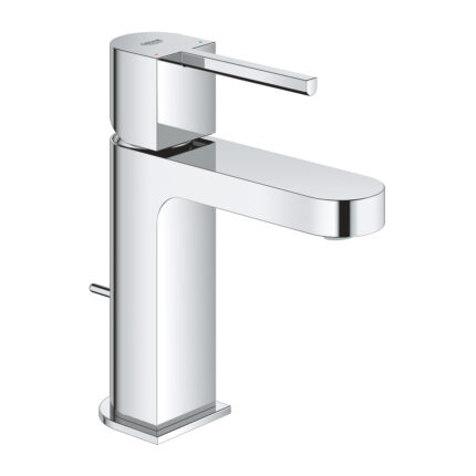 Grohe Plus Tek Kumandalı Lavabo Bataryası S-Boyut, Krom - 32612003 - Lavabo Bataryası
