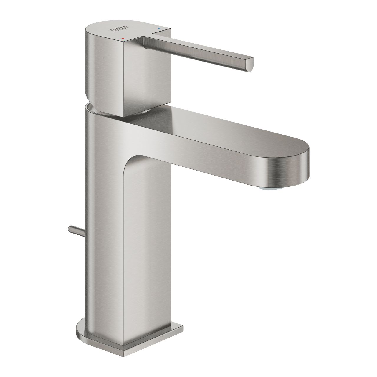 grohe plus tek kumandali lavabo bataryasi sboyut paslanmaz celik 32612DC3 Grohe Plus Tek Kumandalı Lavabo Bataryası S-Boyut, Paslanmaz Çelik - 32612DC3 - Lavabo Bataryası