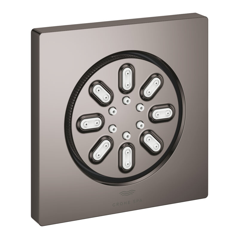 Grohe Rainshower Aqua Body Spray Cube 2 Spray, Hard Graphite - 26802A00 - Tepe Duşları