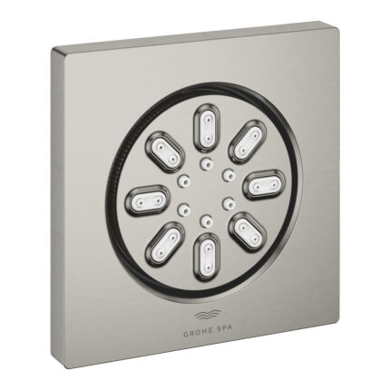 Grohe Rainshower Aqua Body Spray Cube 2 Spray, Paslanmaz Çelik - 26802DC0 - Tepe Duşları