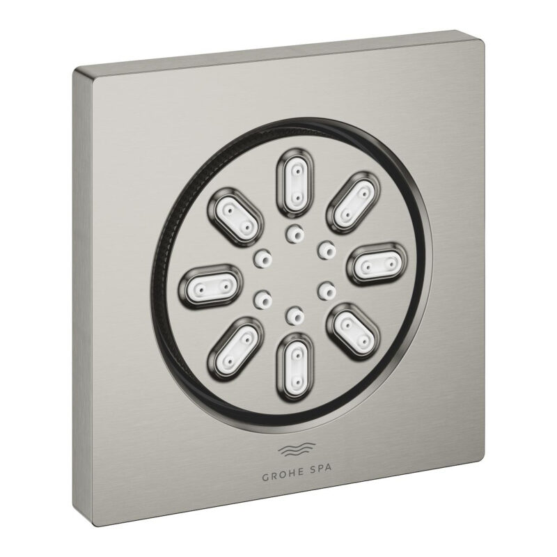 Grohe Rainshower Aqua Body Spray Cube 2 Spray, Paslanmaz Çelik - 26802DC0 - Tepe Duşları