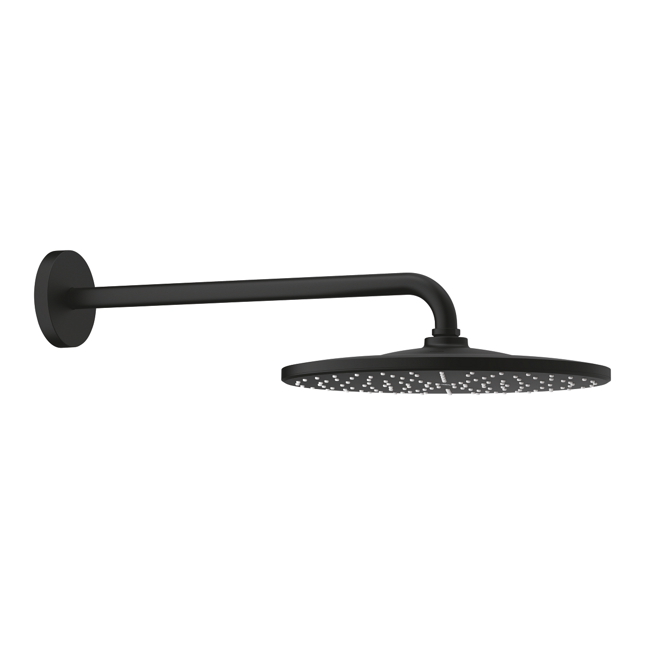 Grohe Rainshower Mono 310 Tepe Duşu Seti 422 mm, Tek Akışlı, Phantom Black
