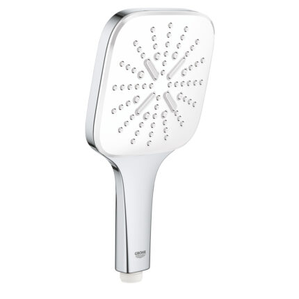 Grohe Rainshower SmartActive 130 Cube El Duşu 3 Akışlı, Ay Beyazı - 26582LS0 - El Duşu