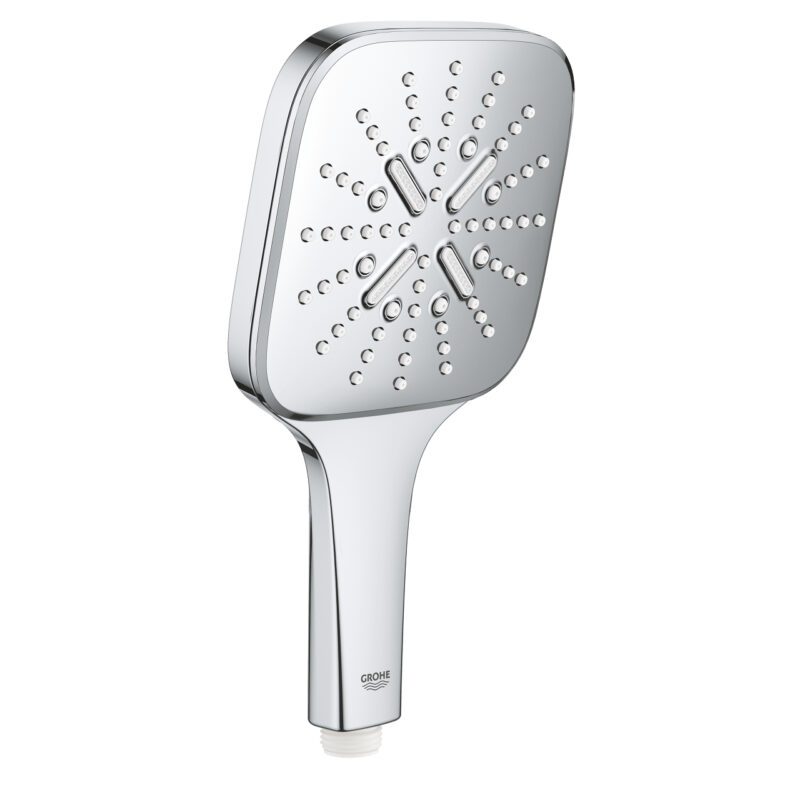 Grohe Rainshower SmartActive 130 Cube El Duşu 3 Akışlı, Krom - 26582000 - El Duşu
