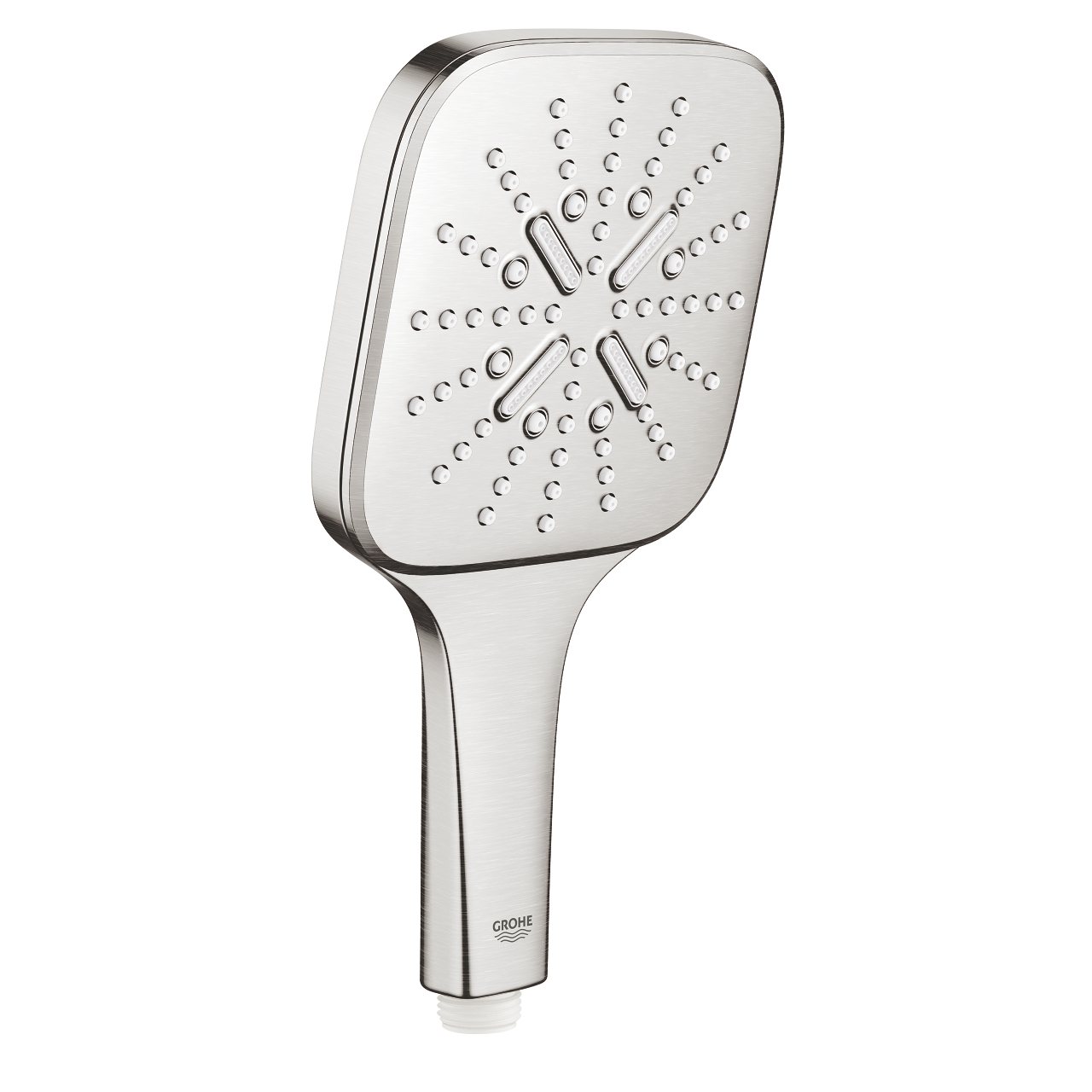 grohe rainshower smartactive 130 cube el dusu 3 akisli paslanmaz celik 26582DC0 Grohe Rainshower SmartActive 130 Cube El Duşu 3 Akışlı, Paslanmaz Çelik - 26582DC0 - El Duşu