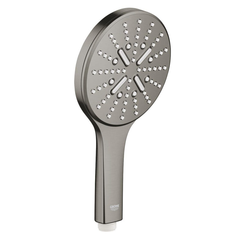 Grohe Rainshower SmartActive 130 El Duşu 3 Akışlı, Brushed Hard Graphite - 26574AL0 - El Duşu