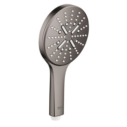 Grohe Rainshower SmartActive 130 El Duşu 3 Akışlı, Hard Graphite - 26574A00 - El Duşu