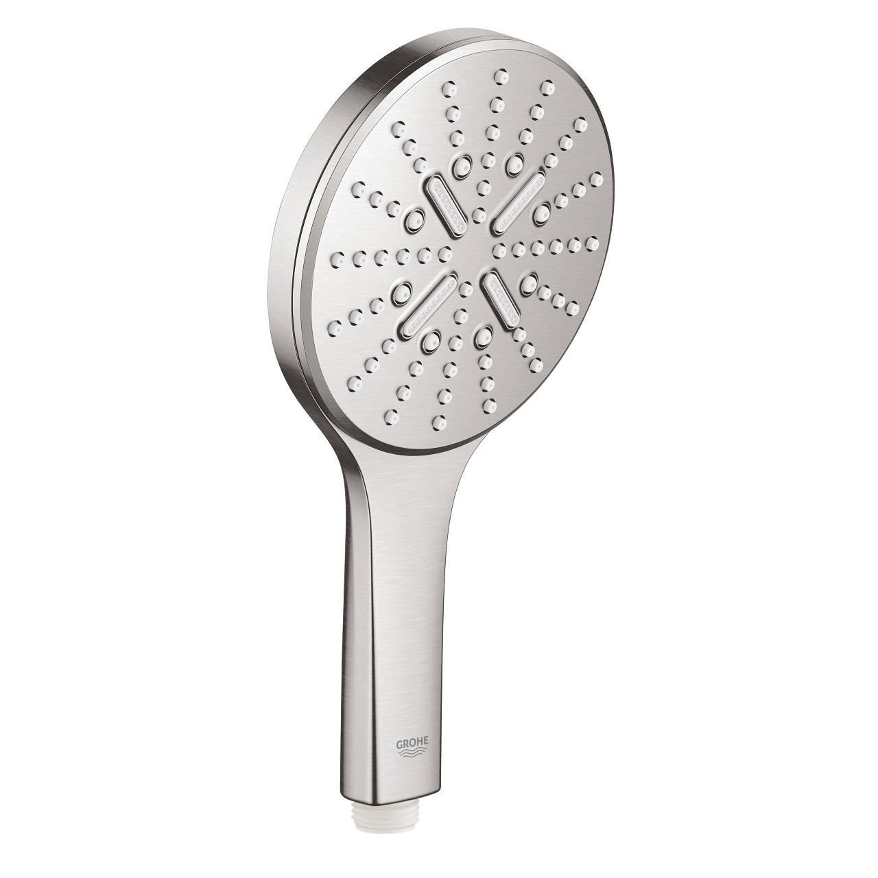 grohe rainshower smartactive 130 el dusu 3 akisli paslanmaz celik 26574DC0 Grohe Rainshower SmartActive 130 El Duşu 3 Akışlı, Paslanmaz Çelik - 26574DC0 - El Duşu