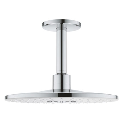 Grohe Rainshower SmartActive 310 Tepe Duşu Seti 142 mm, 2 Akışlı, Ay Beyazı - 26477LS0 - Tepe Duşları