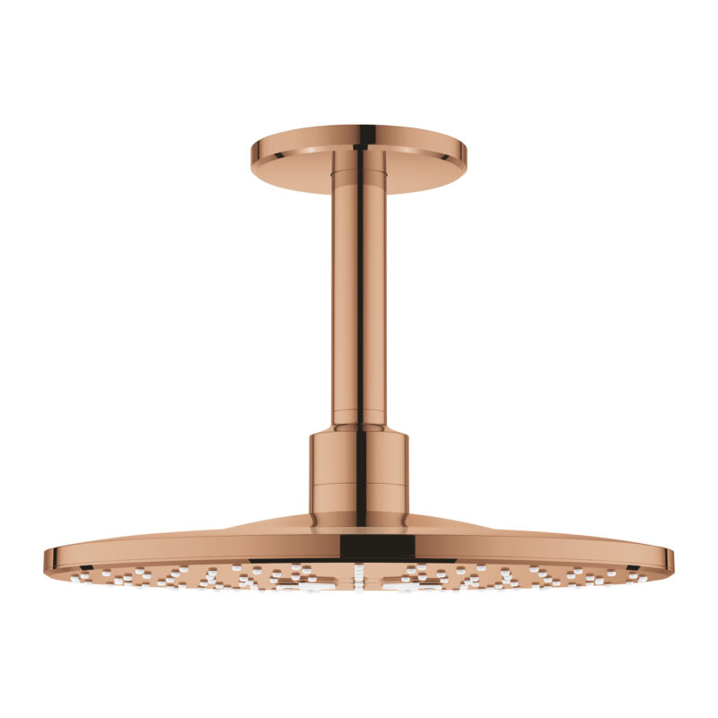 Grohe Rainshower SmartActive 310 Tepe Duşu Seti 142 mm, 2 Akışlı, Warm Sunset - 26477DA0 - Tepe Duşları