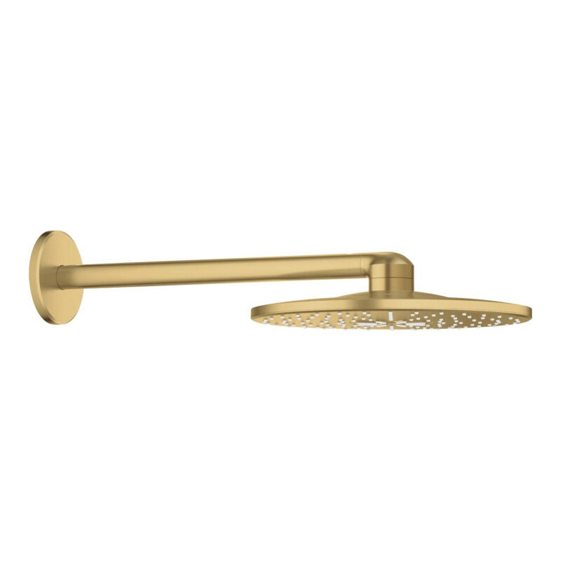Grohe Rainshower SmartActive 310 Tepe Duşu Seti 430 mm, 2 Akışlı, Brushed Cool Sunrise - 26475GN0 - Tepe Duşları