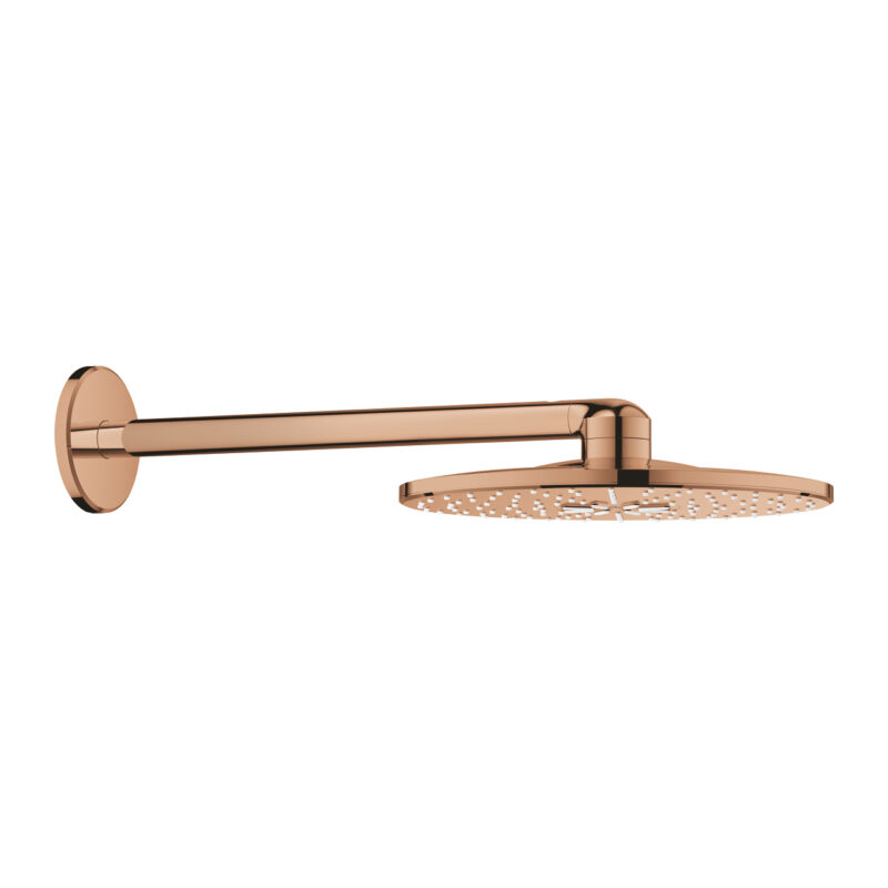Grohe Rainshower SmartActive 310 Tepe Duşu Seti 430 mm, 2 Akışlı, Warm Sunset - 26475DA0 - Tepe Duşları