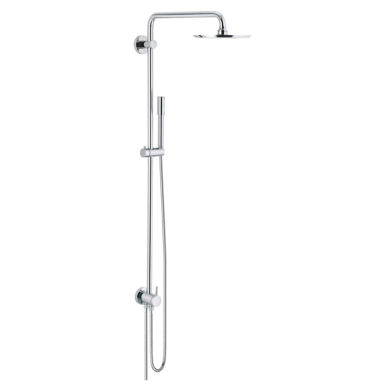 grohe rainshower system 210 duvara monte yon degistiricili dus sistemi krom 27058000 Grohe Rainshower System 210 Duvara Monte Yön Değiştiricili Duş Sistemi, Krom - 27058000 - Duş Paneli ve Kolonu, Duş Setleri