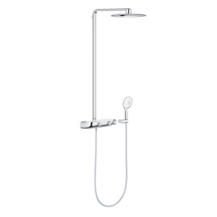 Grohe Rainshower System SmartControl Mono 360 Duvara Monte Termostatik Bataryalı Duş Sistemi, Krom - 26361000 - Duş Paneli ve Kolonu, Duş Setleri