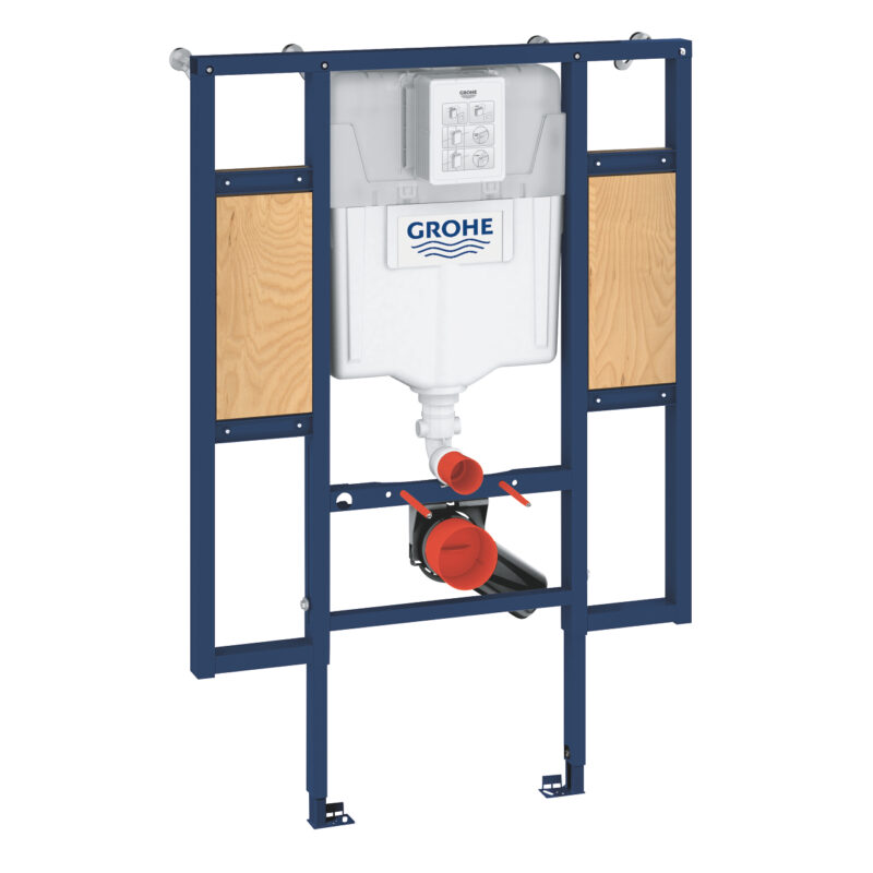 Grohe Rapid Sl Engelli Wc, Gömme Rezervuar, 1.13 M Montaj Yüksekliği, Duvar Desteği İçin Montaj Ekipmanları İle - 39140000 - Gömme Rezervuarlar