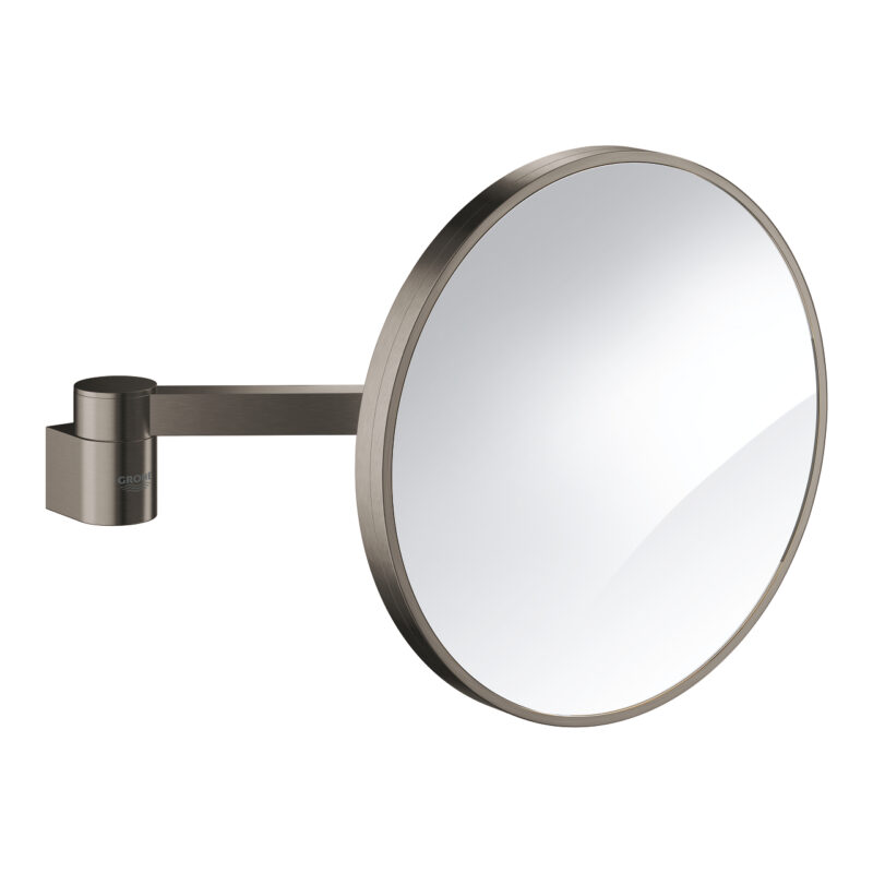Grohe Selection Makyaj Aynası, Brushed Hard Graphite - 41077AL0 - Aynalar ve Ayna Setleri