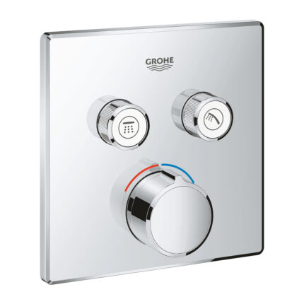 Grohe SmartControl Çift Valfli Akış Kontrollü Ankastre Duş Bataryası, Krom - 29148000 - Ankastre Duş Bataryası