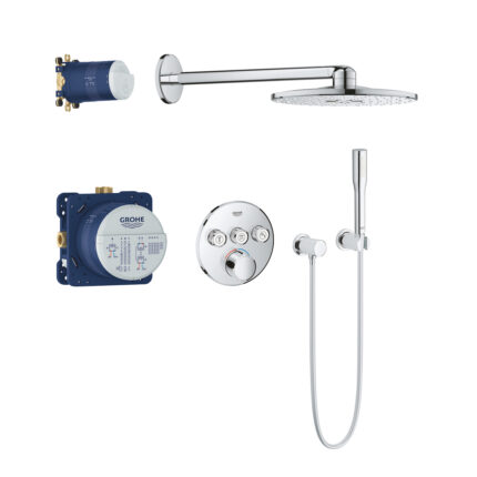 Grohe SmartControl Duş Seti, Krom - 34709000 - Duş Setleri, Yağmur Duş Sistemleri