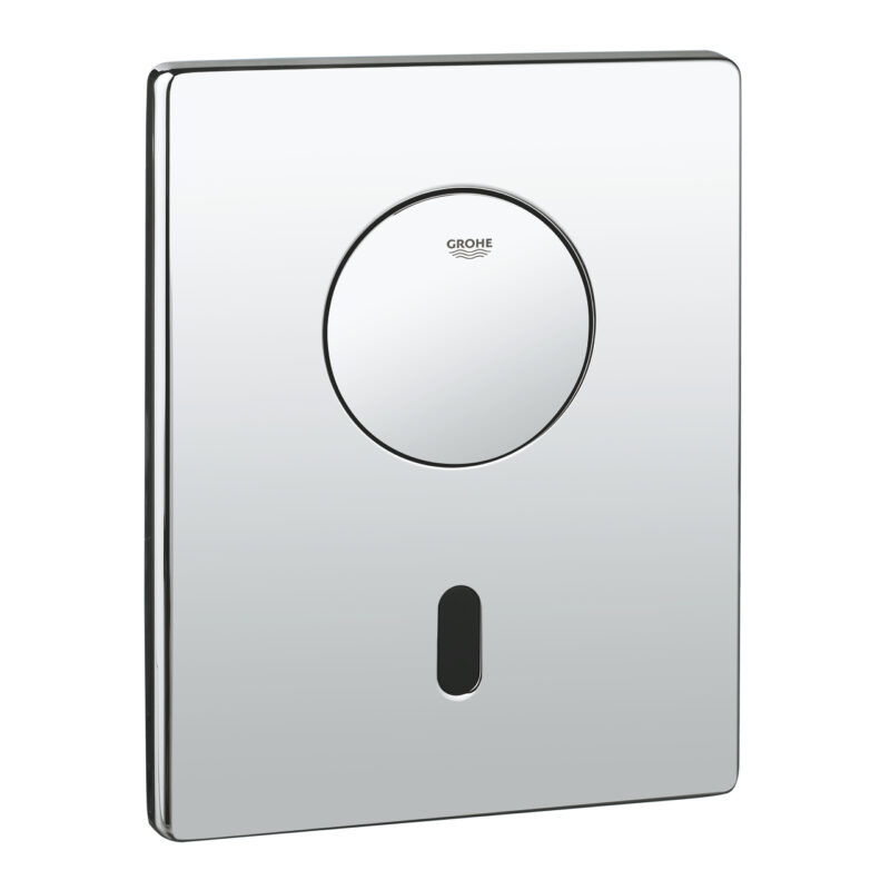 Grohe Tectron Skate Fotoselli Kumanda Paneli, Krom - 37419000 - Kumanda Panelleri (Gömme Rezervuar Butonları)
