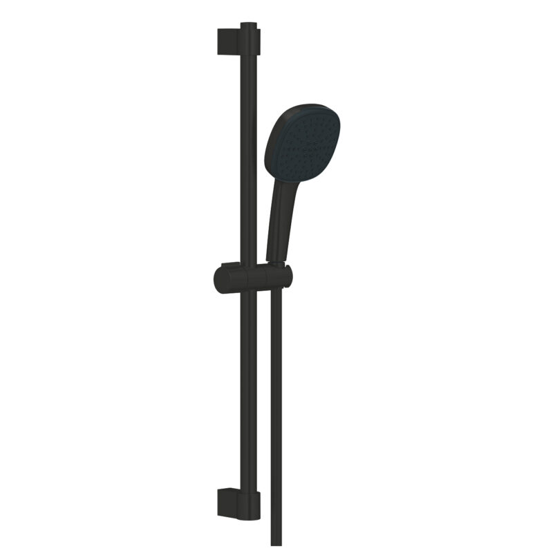 Grohe Tempesta Cube 110 Sürgülü Duş Seti 2 Akışlı, Mat Siyah - 267482433 - Sürgülü Duş Setleri