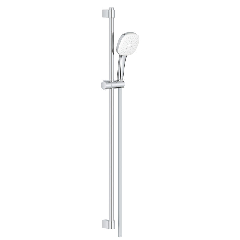 Grohe Tempesta Cube 110 Sürgülü Duş Seti 3 Akışlı, Krom - 26909003 - Sürgülü Duş Setleri