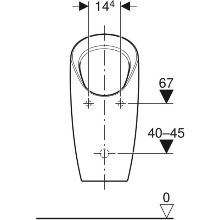 Geberit Preda Susuz Pisuvar - Görsel 2