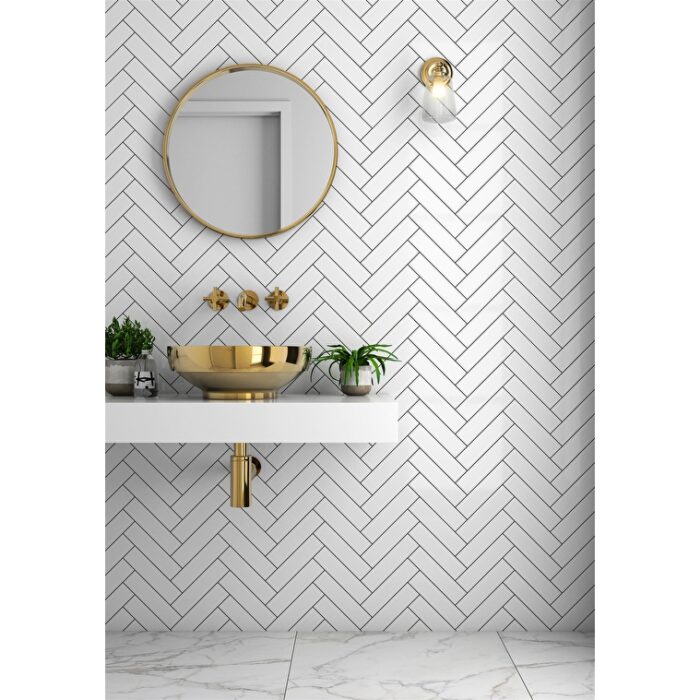 VitrA 5x20, miniworx, Fileli fon, Beyaz, RAL 9016 Beyaz - Görsel 2