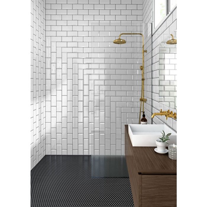 VitrA 10x20, miniworx, metro, Fon, Beyaz, RAL 9016 Beyaz - Görsel 2