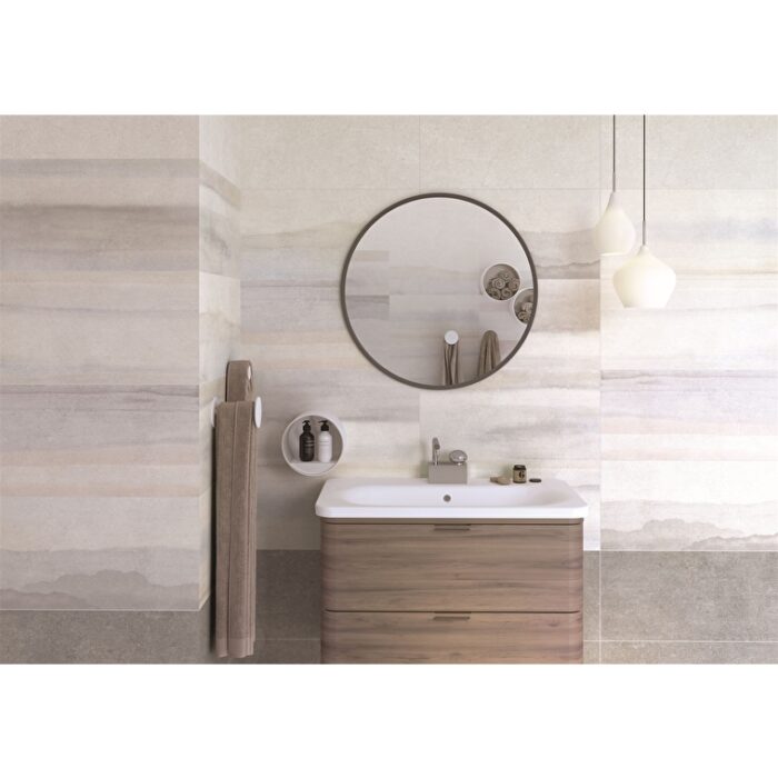 VitrA 30x60, Newcon, Fon, Gümüş Gri, R9 - Görsel 2