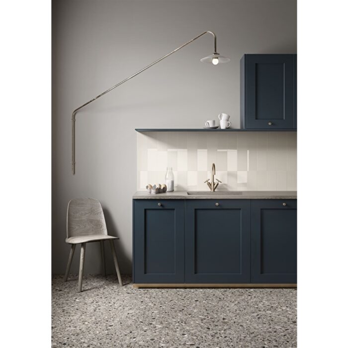 VitrA 10x20, miniworx, flat,  Fileli fon, Açık Vizon, RAL 095 80 10 Açık Vizon - Görsel 2