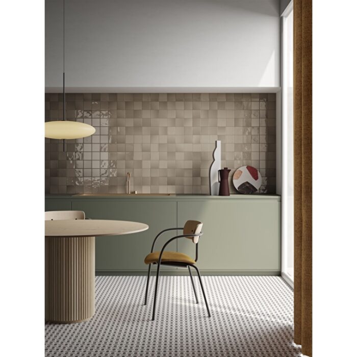 VitrA 10x10, retromix, Fileli Fon, Kil Bej - Görsel 2