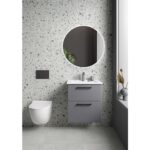 VitrA 60x60, Set6.0, Fon, Terrazzo Soft Gri, R10A - Görsel 3