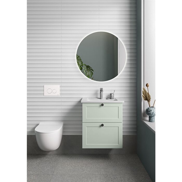 VitrA 60x60, Set6.0, Fon, Terrazzo Koyu Gri, R10A - Görsel 3