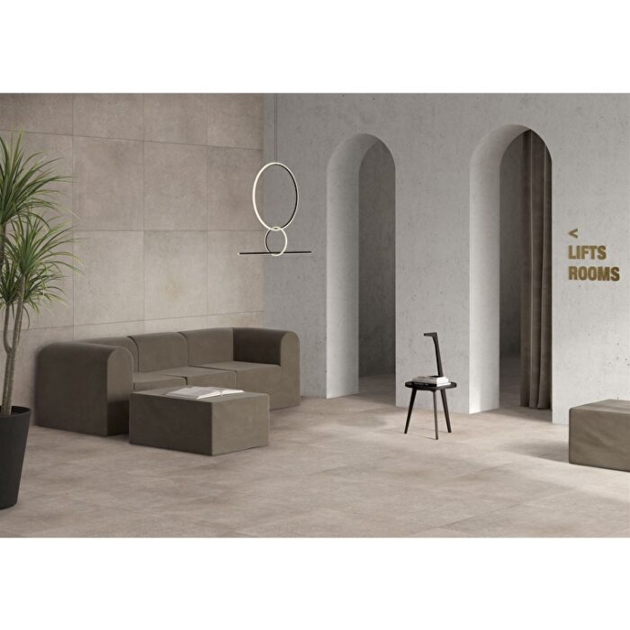 VitrA 80x80, Flakestone, Fon, Grej, R10B - Görsel 2