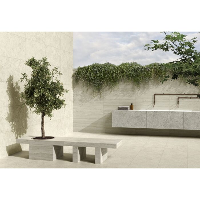 VitrA 60x120, Lightstone, Fon, Traverten Beyaz, R10A - Görsel 2