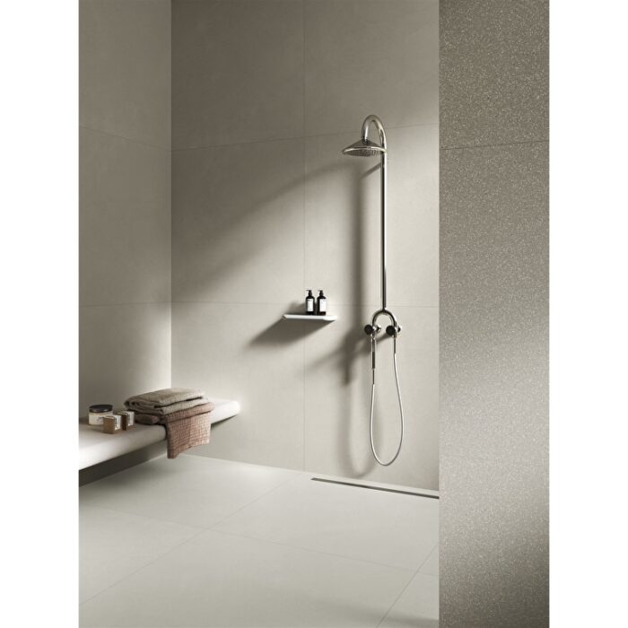 VitrA 120x120, Resincrete, Fon, Naturel Gri, R10 - Görsel 3