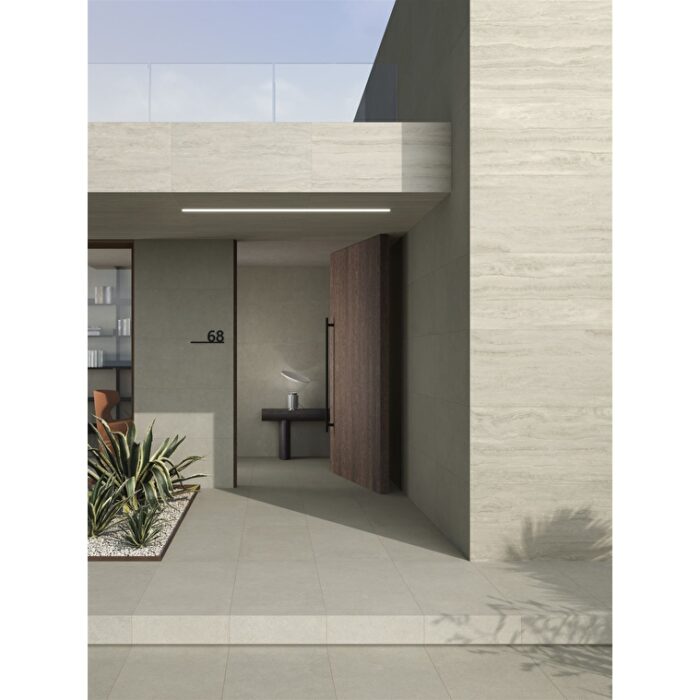 VitrA 60x120, Lightstone, Fon, Terre Crude Açık Gri, R10A - Görsel 2