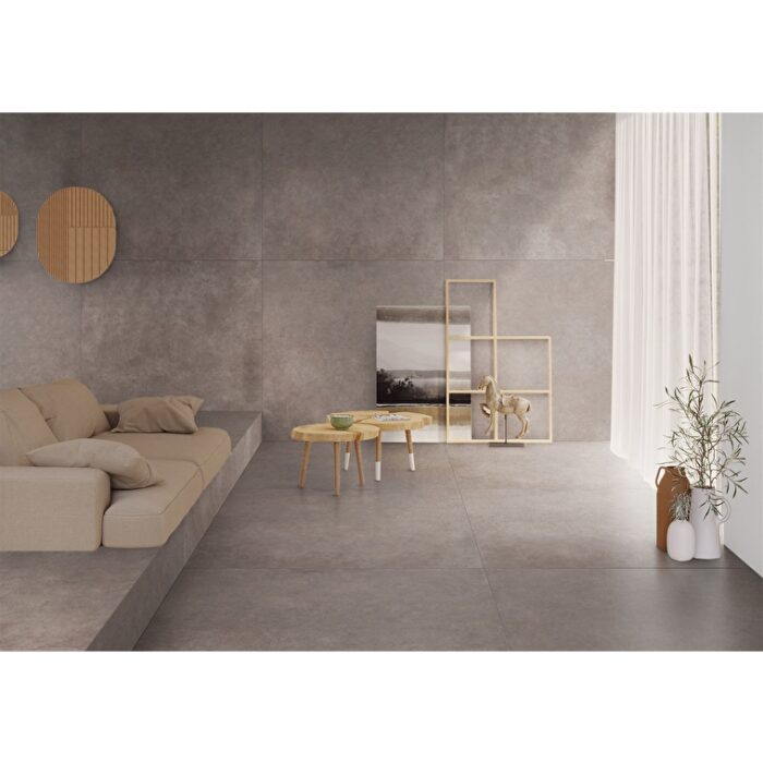 VitrA 120x120, Urbancrete, Fon, Koyu Grej, R10A - Görsel 2