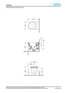 Serel Serel Passion Kanalsız Asma Klozet (52x35,5) - Görsel 2