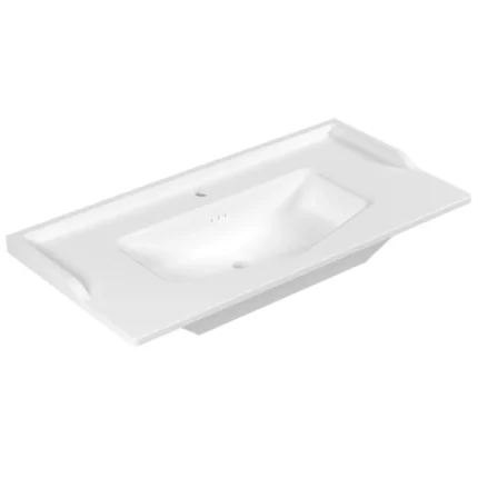 Serel Royal Tek Armatür Delikli Lavabo (50x100)