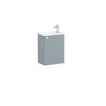 VitrA Root Classic Lavabo Dolabı, 45 cm, Bir Kapaklı, Dar, Köşeli Lavabo, Mat Fiyord Yeşili, Sağ - 68613 - Banyo Alt Modülleri