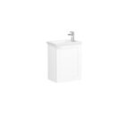 VitrA Root Classic Lavabo Dolabı, 45 cm, Bir Kapaklı, Dar, Köşeli Lavabo, Mat Beyaz, Sağ - 68610 - Banyo Alt Modülleri - 2