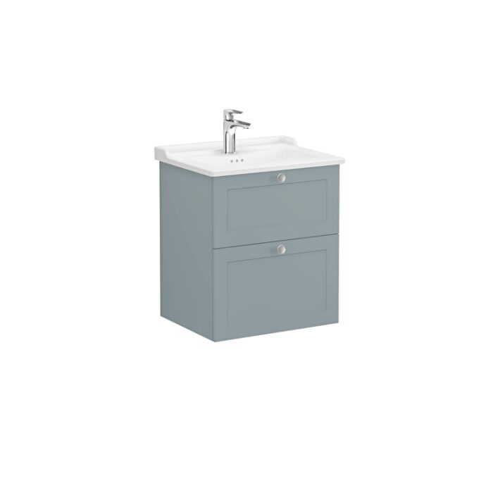 55cd6a3f075f097966cc860efc229d9971d0be98-3.jpg VitrA Root Classic Lavabo Dolabı, 60 cm, İki Çekmeceli, Klasik Lavabo, Mat Fiyord Yeşili - 68851 - Banyo Alt Modülleri - 2