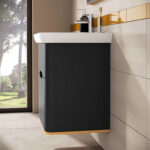 VitrA Sento Lavabo Dolabı, 65 cm, İki Çekmeceli, Aydınlatmalı, Mat Antrasit - Görsel 15