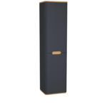 VitrA Sento Boy Dolabı, 40 cm, İki Kapaklı, Mat Antrasit, Sağ