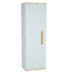 VitrA Sento Boy Dolabı, 55 cm, Bir Kapaklı, Temizlik Gereçleri İçin, Mat Beyaz, Sol - 60866 - Boy Dolaplar