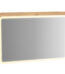 VitrA Sento Düz Ayna, 100 cm, Aydınlatmalı, Açık Meşe - 60891 - Banyo Üst Modülleri