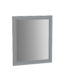 VitrA Valarte Düz Ayna, 65 cm, Mat Gri - 62214 - Banyo Üst Modülleri
