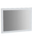 VitrA Valarte Düz Ayna, 100 cm, Mat Beyaz - 62219 - Banyo Üst Modülleri