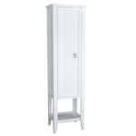 VitrA Valarte Boy Dolabı, 55 cm, Bir Kapaklı, Mat Beyaz, Sol - 62240 - Boy Dolaplar